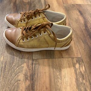UGG Gold and Brown Sneakers
